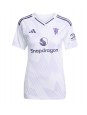 Manchester United Patrick Dorgu #13 Replika Borta Kläder Dam 2025-26 Kortärmad
